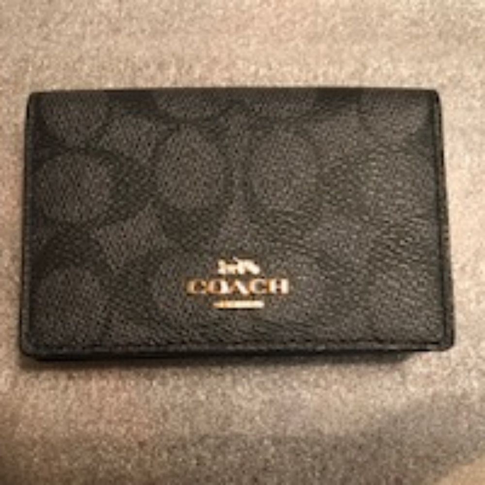 Coach Card Case Mico Wallet